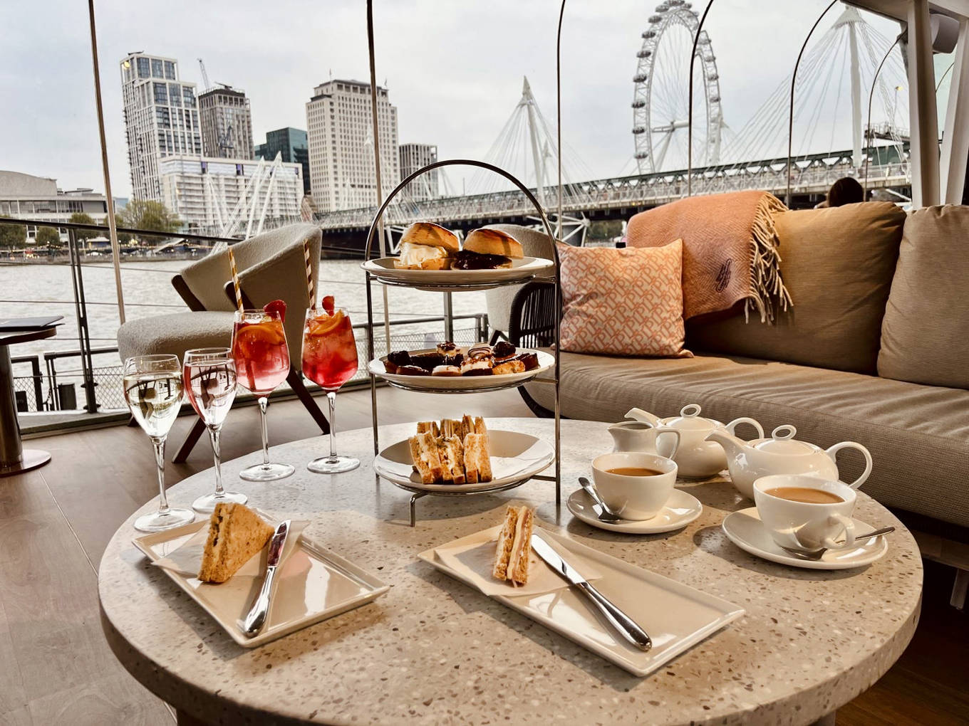 Clipper Lounge Tea Window