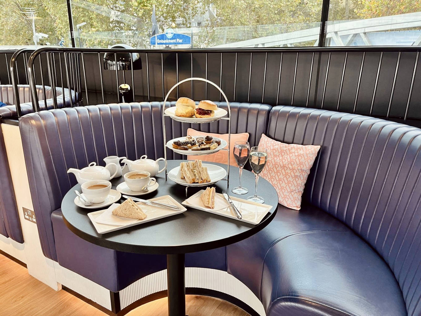 Clipper Lounge Tea Booth