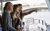 Women pointing