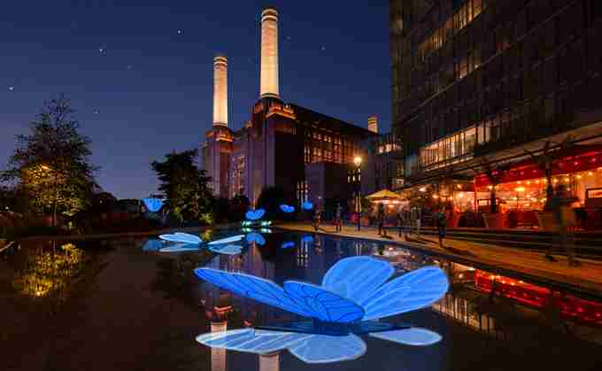 Light Festival at Battersea Power Station 2024