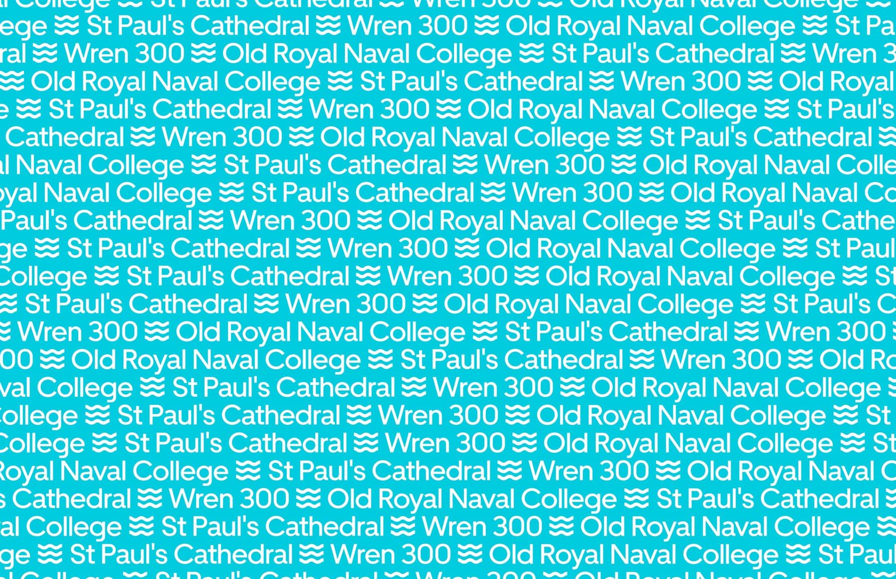 Wren 300  Wall Paper Boat blue