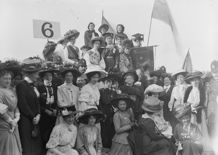 Suffragettes In Hyde P.Width 1200.Height 630.Format Jpeg
