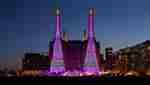 Bigger Christmas Trees By David Hockney At Battersea Power Station