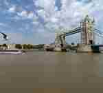 Typhoon Clipper and Tower Bridge
