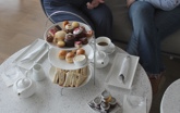 Afternoon tea at clipper lounge