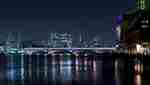 Blackfriars Bridge Illuminated River © James Newton