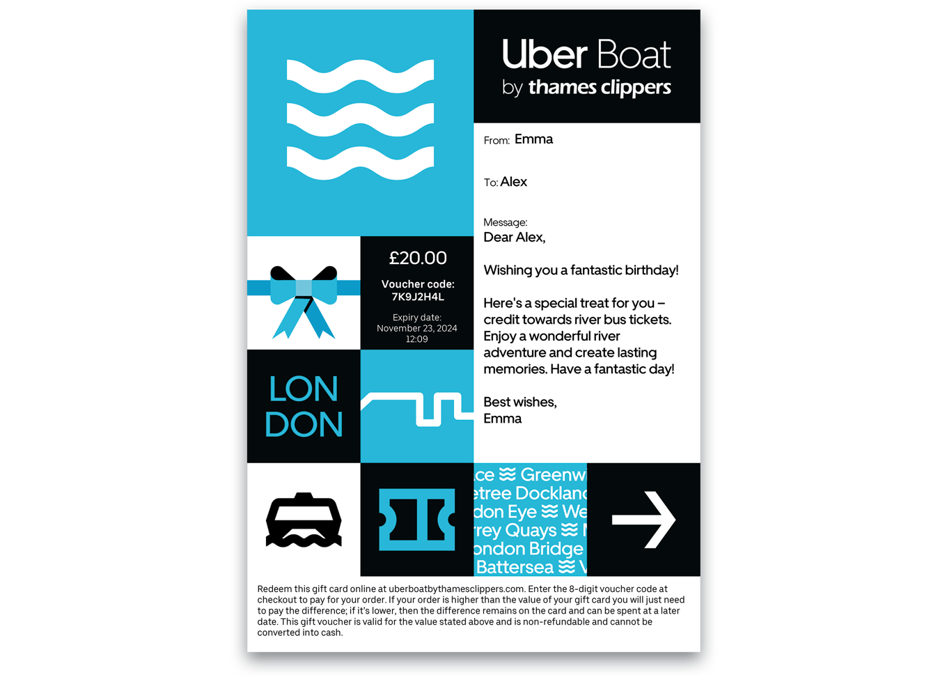 Gift Voucher Example