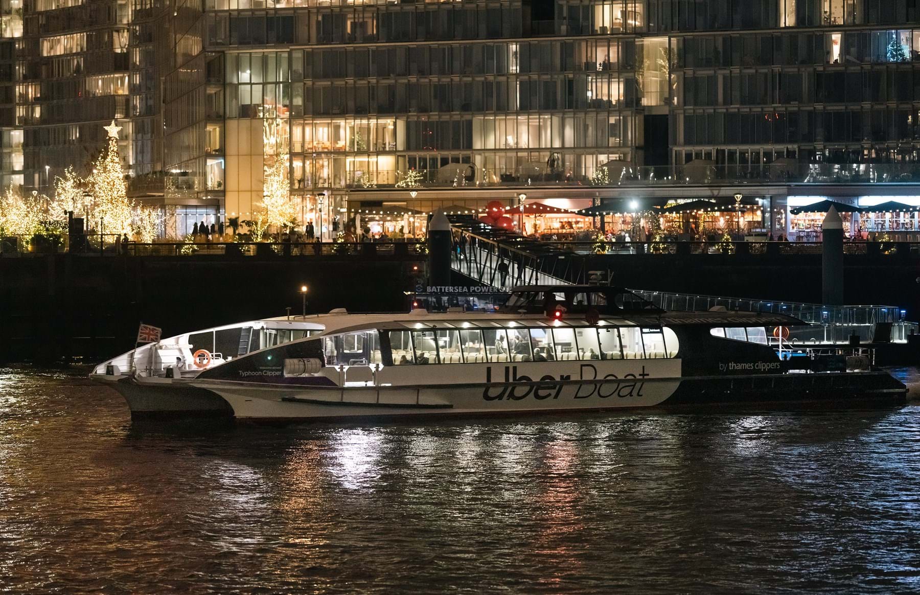 Battersea Pier Christmas