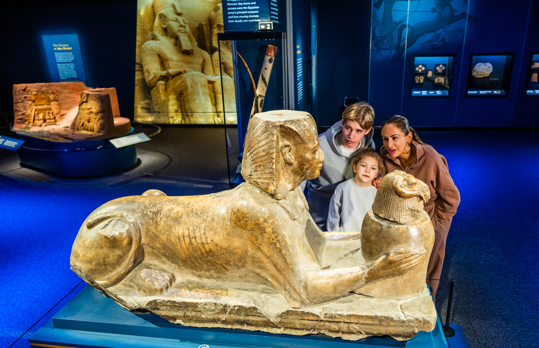 Ramses & the Pharaohs’ Gold Exhibition - family