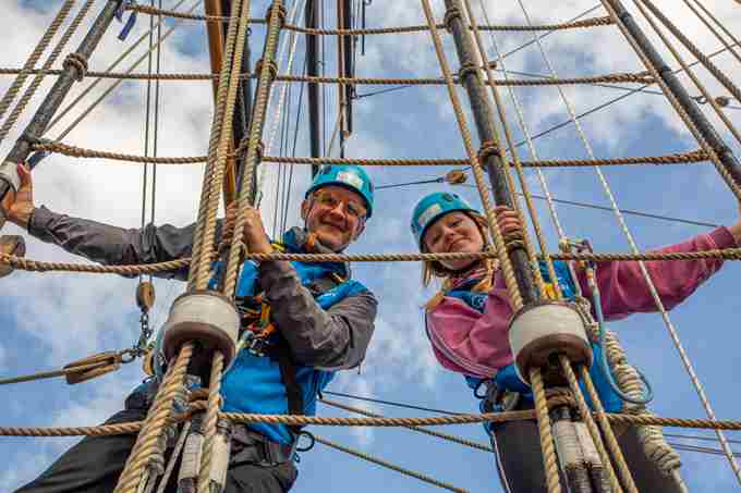 Cutty Sark Rig Climb Experience (4)