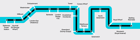 Simplified Weekend Route Map