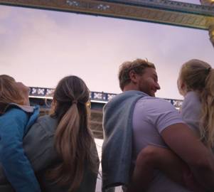 Family at Tower Bridge