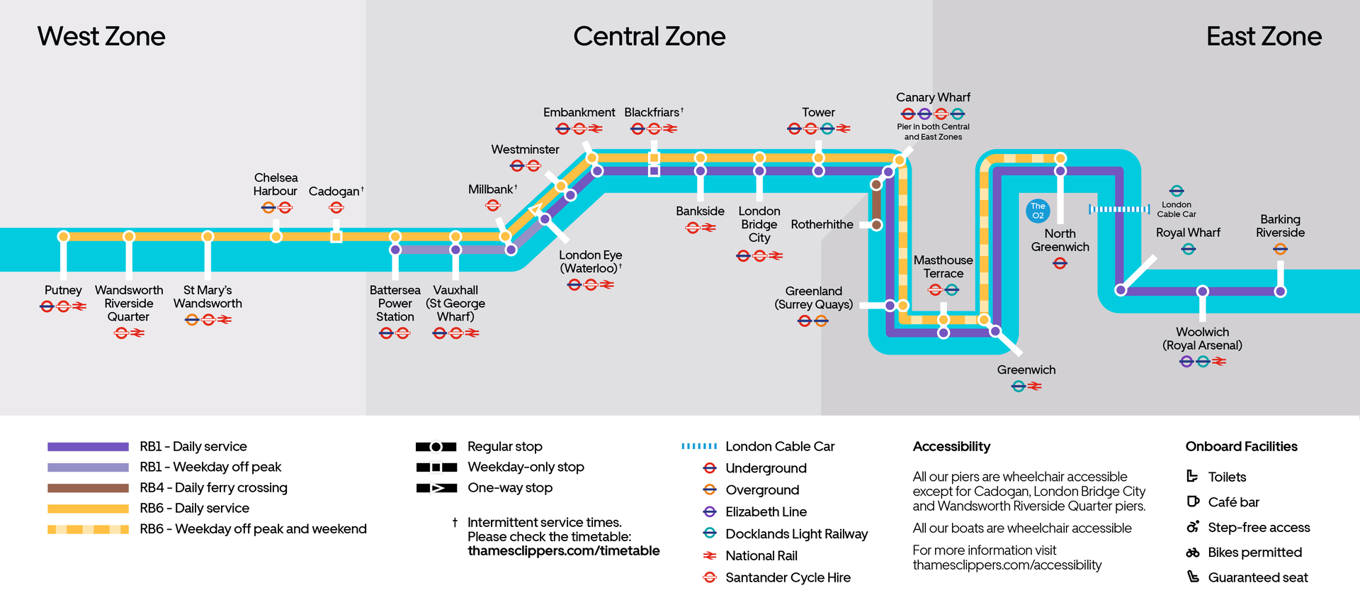 River Bus Route map 4000X1791