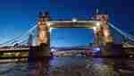 Night view of Tower Bridge